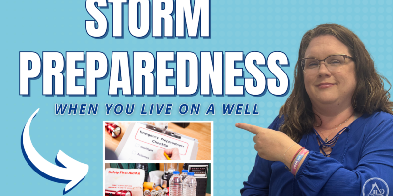 Storm Preparedness Tips When Living In The Country On A Well